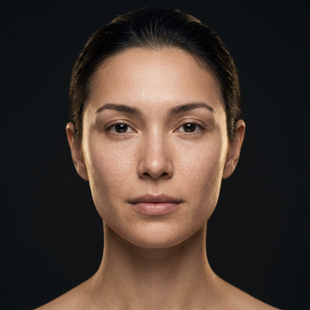 A facial beauty analysis